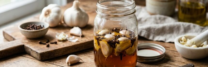 Remedio Casero de Ajo y Clavo